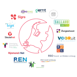 Landkaart RSO's in Nederland